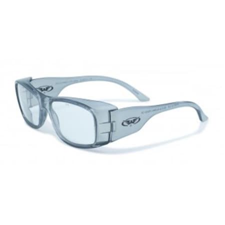 Safety Safety RX-Z Gray Safety Glasses With Clear Lens RX-Z Gray CL